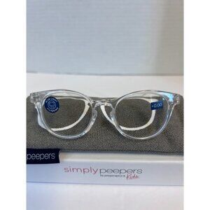 Peepers Kids Blue Light Filtering Glasses Clear Frame Ages 5-10
